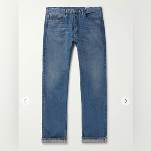 OrSlow 107 Slim Fit Selvesge is Denim Men's Jeans size US XL (JPN XXL 5)